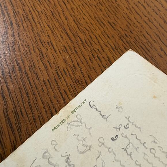 Antique Postcards Women Flowers Nature Lot of 4 Early 1900s Embossed Gilt - Picture 7 of 14